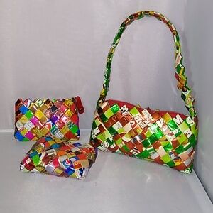 3 piece handmade purse set
